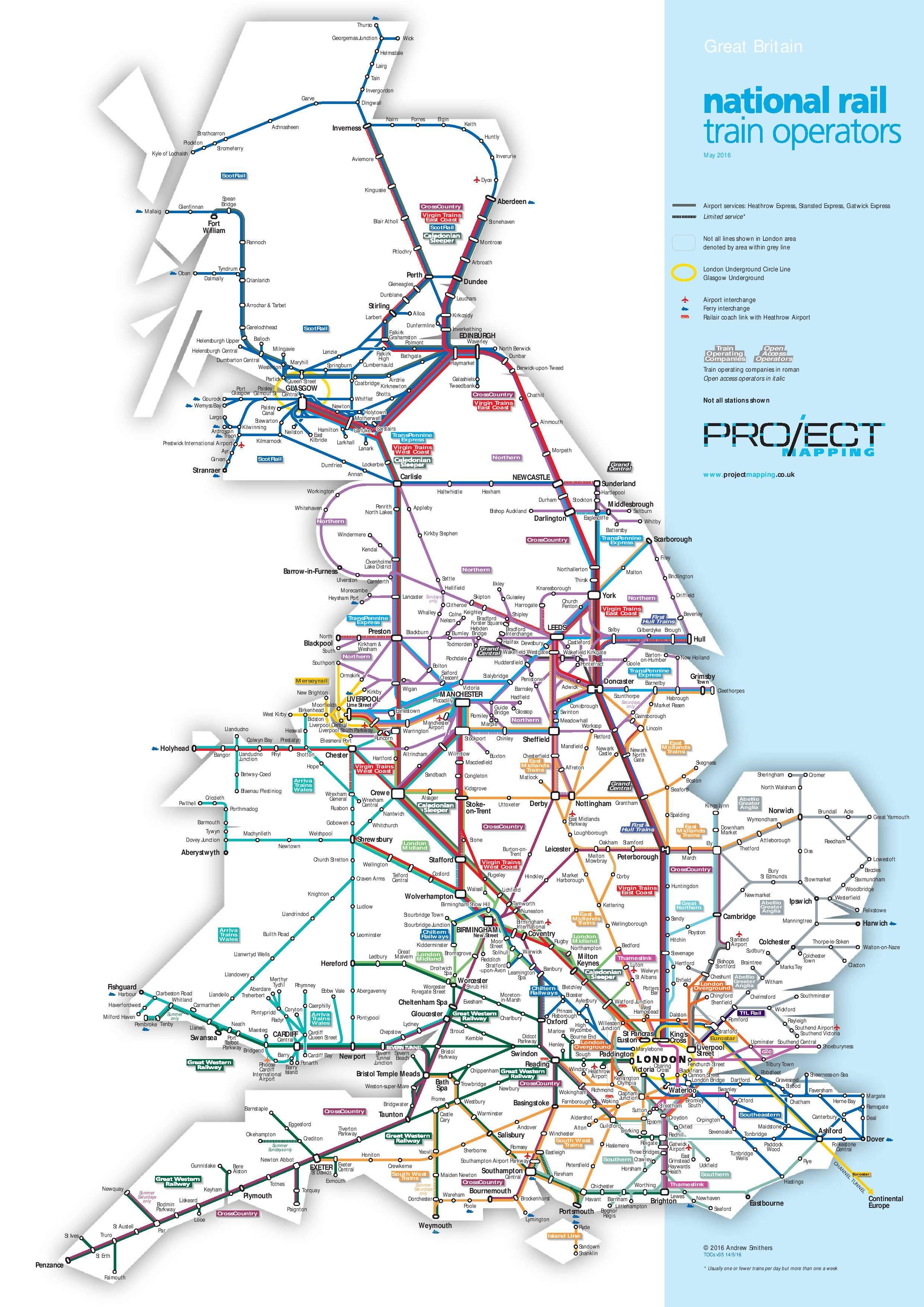 ライブ電車地図uk 英国のライブ電車マップ 北欧のヨーロッパ