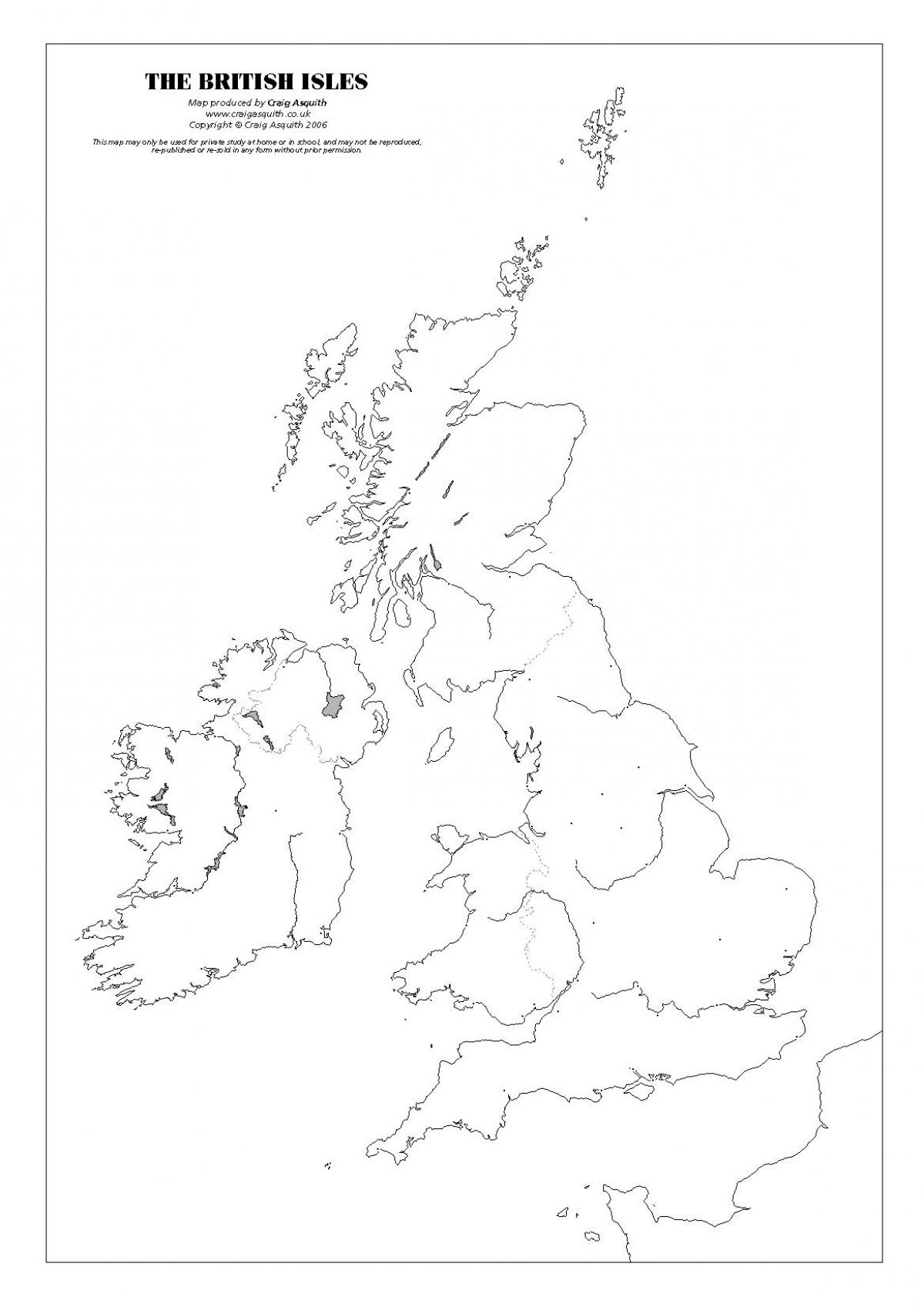 英国地図 クイズ 英国の記念物マップ 北欧のヨーロッパ