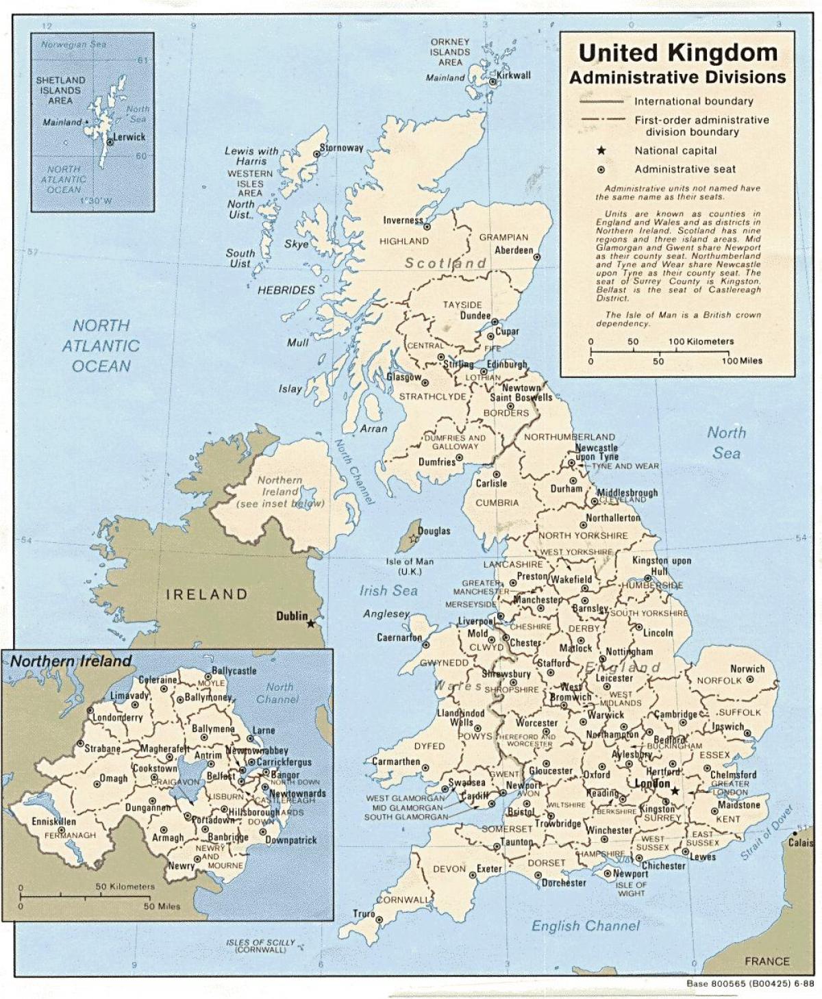 イギリス 地図