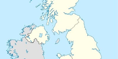 地図の英国境