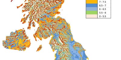 地図の英国風